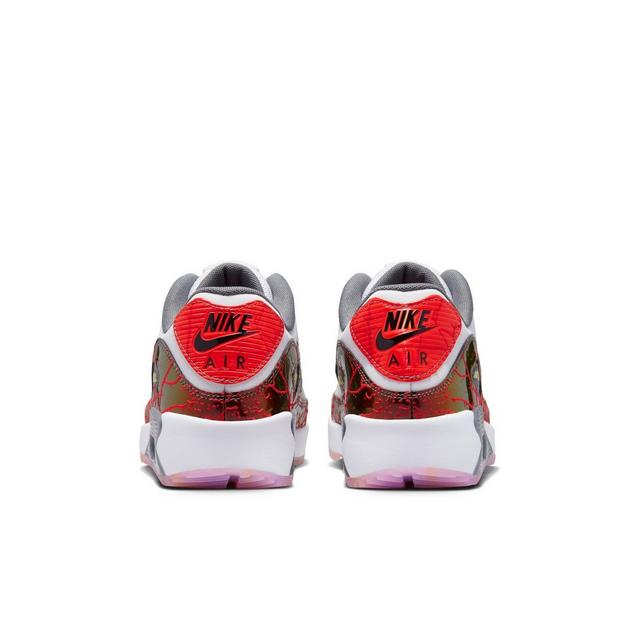 Air Max 90 G NRG Spikeless Golf Shoe-White/Grey/Red | NIKE