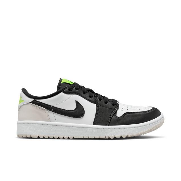 Air Jordan 1 Low G Spikeless Golf Shoe - White/Black/Green JORDAN