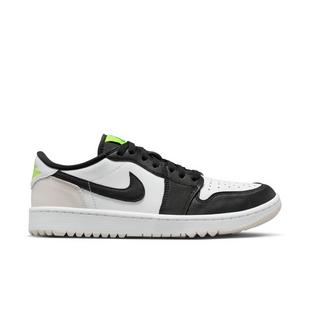Air Jordan 1 Low G Spikeless Golf Shoe-White/Black/Green NIKE