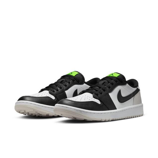 Air Jordan 1 Low G Spikeless Golf Shoe-White/Black/Green | JORDAN
