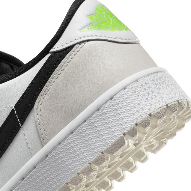 GOLF Jordan 1 Low ホワイト/グリーン Nike Air Jordan 1 Low Golf Shoes White/Green | TRENDYGOLF.COM