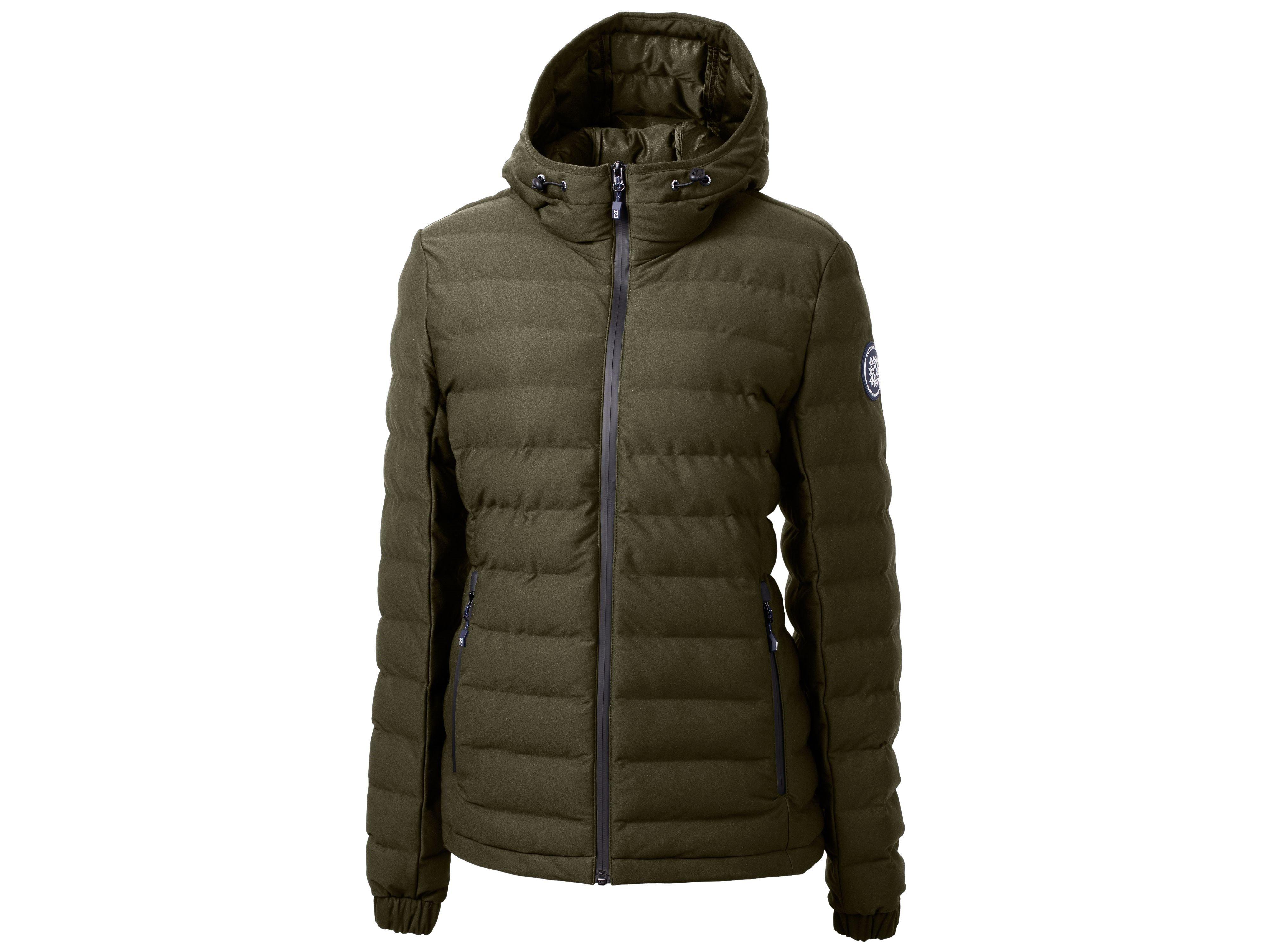 Cutter & Buck | Women's Mission Ridge Repreve Eco Insulated Puffer Jacket | in Brown, Size 3Xl
