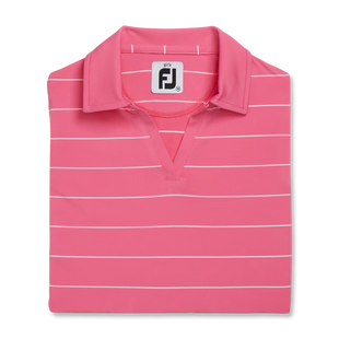 Girls' Striped Sleeveless Polo FOOTJOY