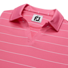 Girls' Striped Sleeveless Polo