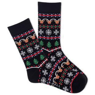 Women's Winter Fun Knit Crew Socks