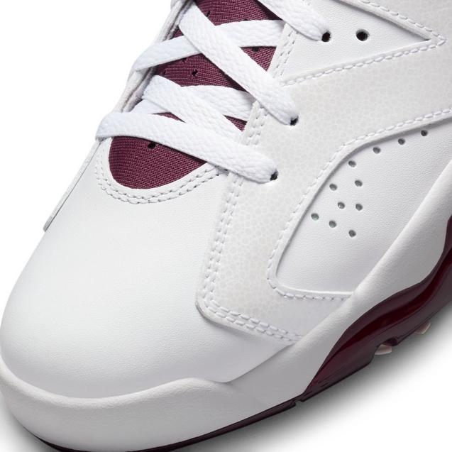 Jordan Retro 6 G NRG Spiked Golf Shoe-White/Dark Red | NIKE | Golf