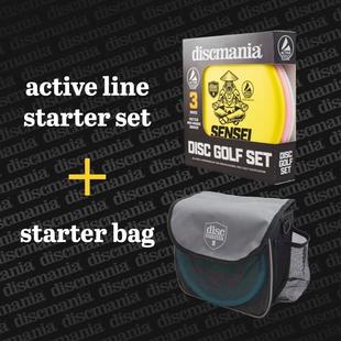 Ensemble pour golfeur novice Discmania Active Line Soft Starter avec sac