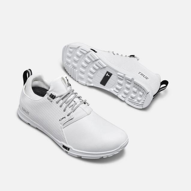 Men's TRUE Original 1.2 Spikeless Golf Shoe - White | TRUE