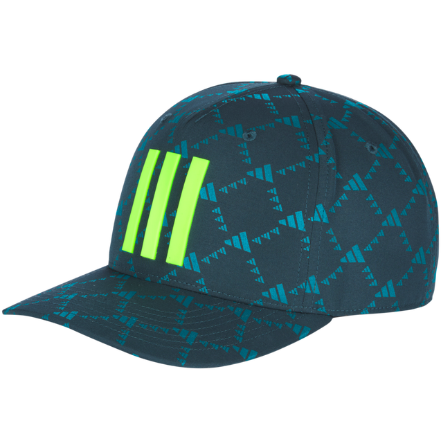 Men's Three Stripes Printed Tour Adjustable Cap