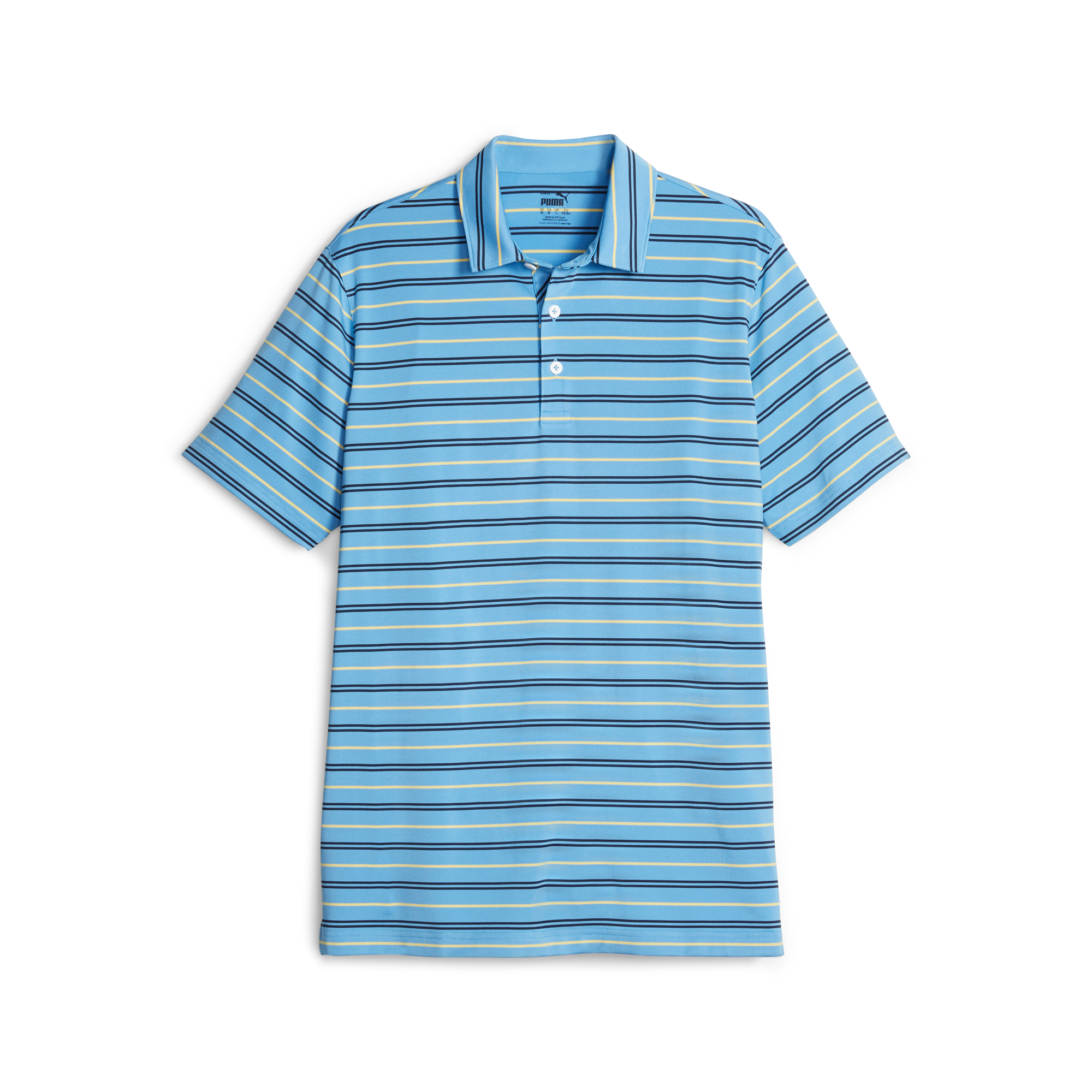 Men's MATTR Stripe Short Sleeve Polo
