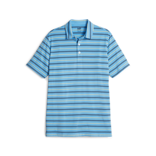 Men's MATTR Stripe Short Sleeve Polo