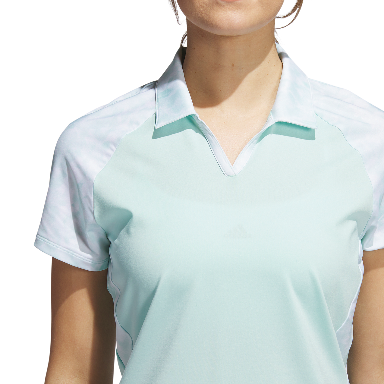 Women's Ultimate 365 Print Short Sleeve Polo