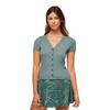 Haut Butterfly Beach Button pour femmes