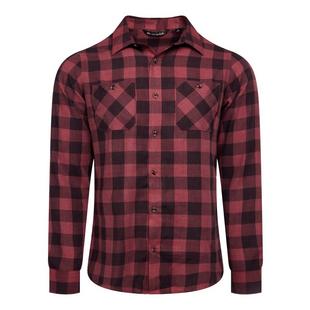Men's Cloud Flannel Plaid Long Sleeve Shirt