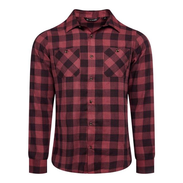 Chemise carrelée Cloud Flannel à manches longues pour hommes