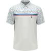 Men's Broken Tees Block Print Short Sleeve Polo