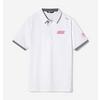 Men's Pink Whitney Script Tradition Short Sleeve Polo