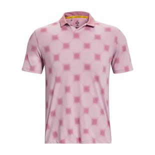 Men's Curry Printed Short Sleeve Polo