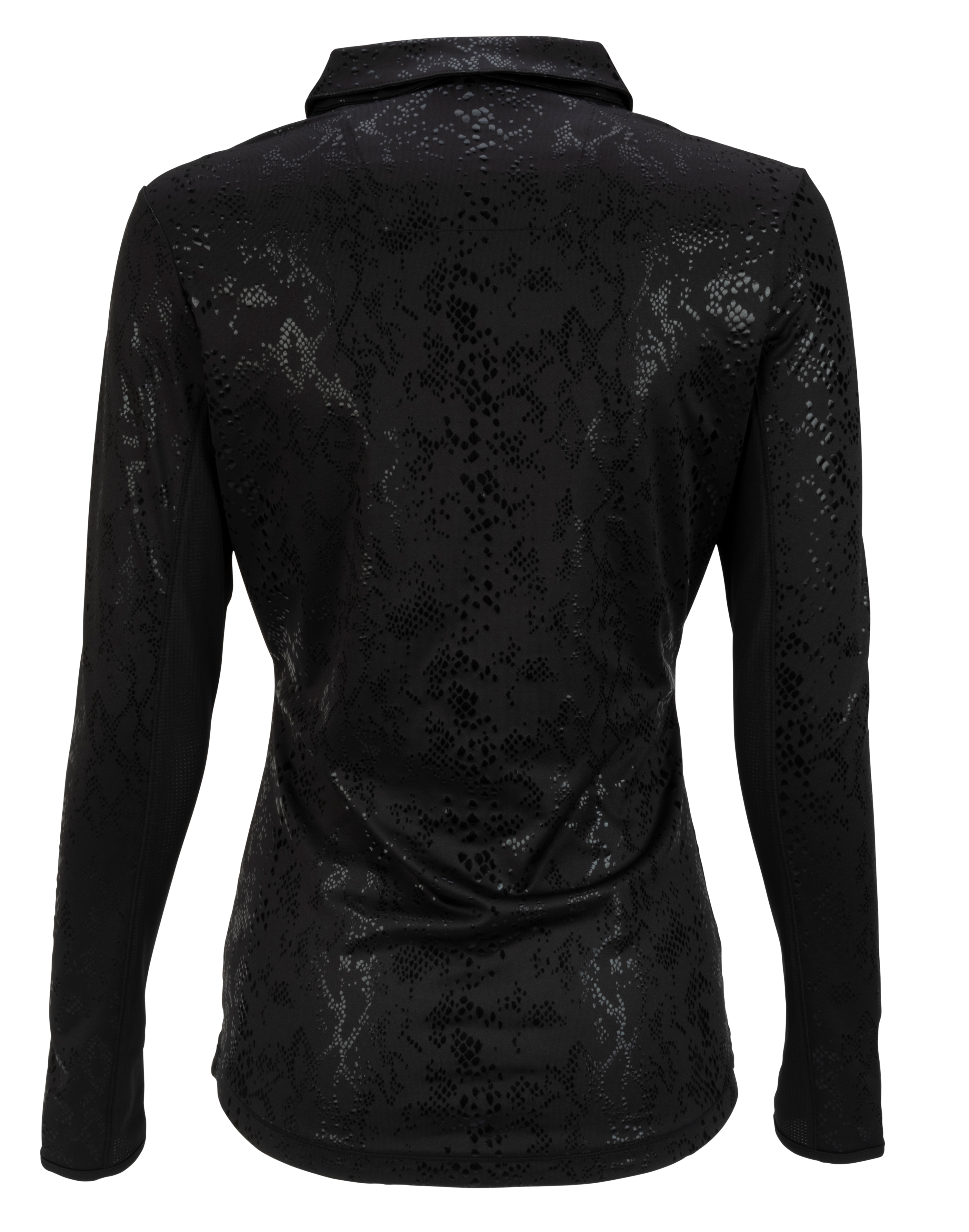 Women's Balance Print Long Sleeve Polo