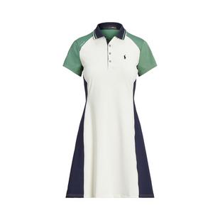 Robe-polo à manches courtes pour femmes