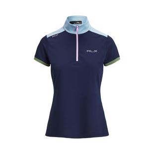 Women's 1/4 Zip Short Sleeve Polo