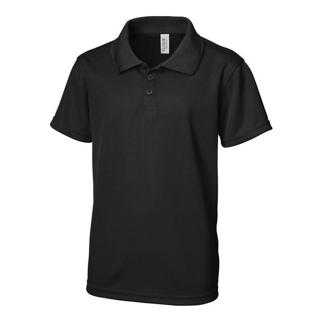 Kids black hotsell polo shirt