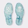 Chaussure Gallivanter sans crampons pour hommes - Blanc et sarcelle