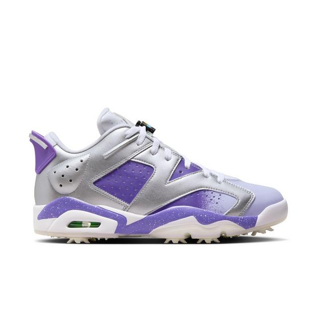Jordan Retro 6 G NRG Spiked Golf Shoe-Purple/Silver