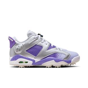 Chaussure Jordan Retro 6 G NRG à crampons - Violet/Argent