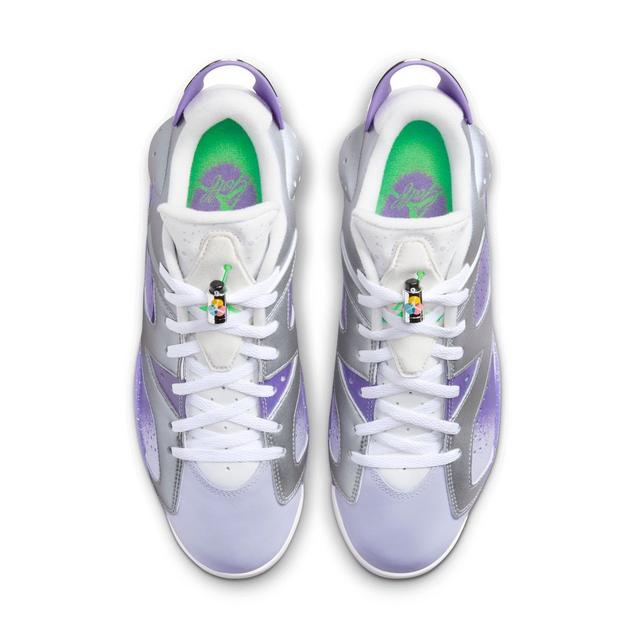 Nike Air Jordan Retro 6 G NRG Golf Shoes Silver/Purple - Carl's