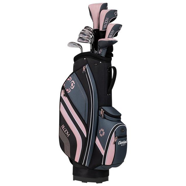 Women's Bloom 10-Piece Package Set with Graphite Shafts - Black/Pink CLEVELAND