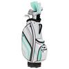 Women's Bloom 10-Piece Package Set with Graphite Shafts - Grey/Blue