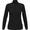 NOIR | Chandail Midweight à glissière 1/4 pour femmes