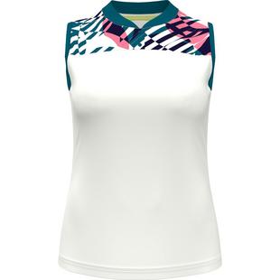 Women's Fragmented Geo Sleeveless Top