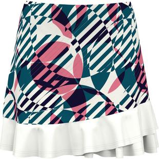 Women's Floral Geo Skort