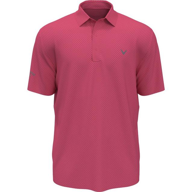 Men's Pro Spin Chev Jacquard Short Sleeve Polo | CALLAWAY | Shirts