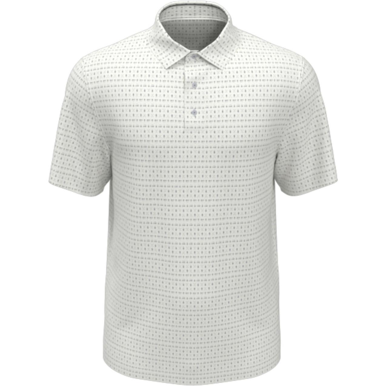 Men's Regimental Print Short Sleeve Polo