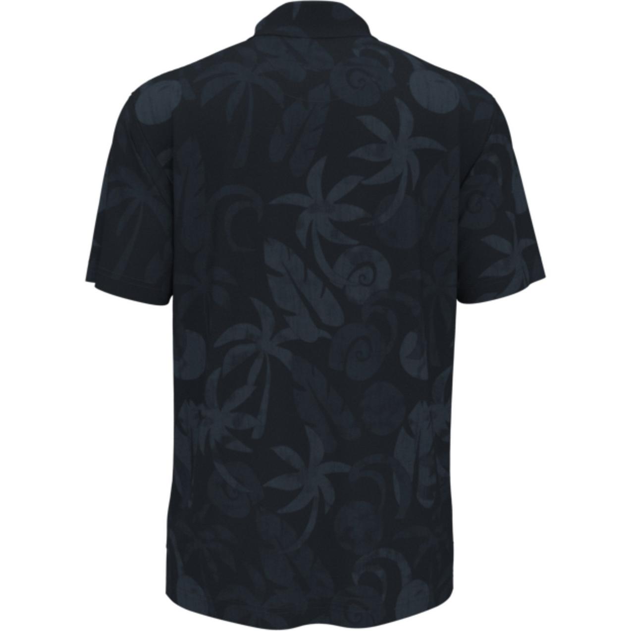 Men's Tropical Print Short Sleeve Polo