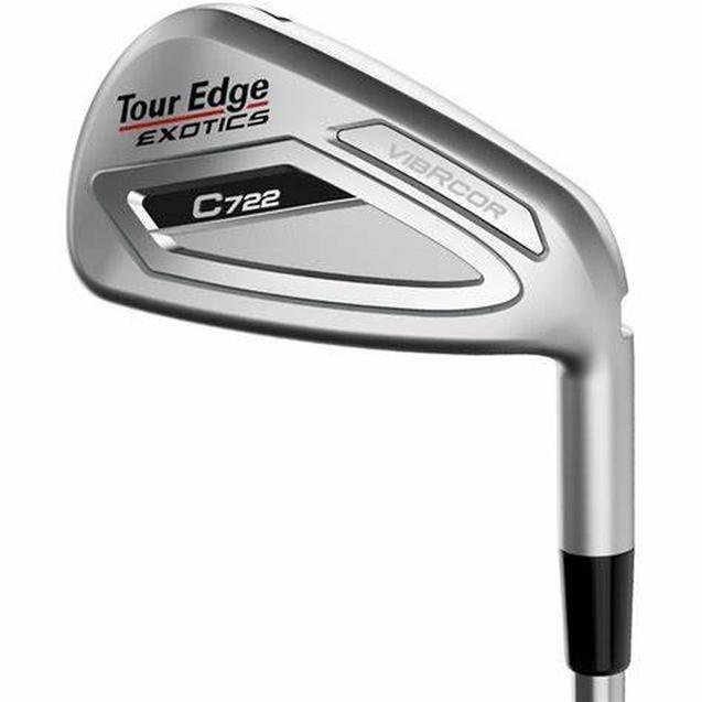 Ensemble de fers Exotics C722 4-PW AW avec tiges en acier TOUR EDGE