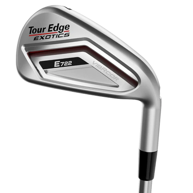 Ensemble de fers Exotics E722 5-PW AW GW avec tiges en acier TOUR EDGE