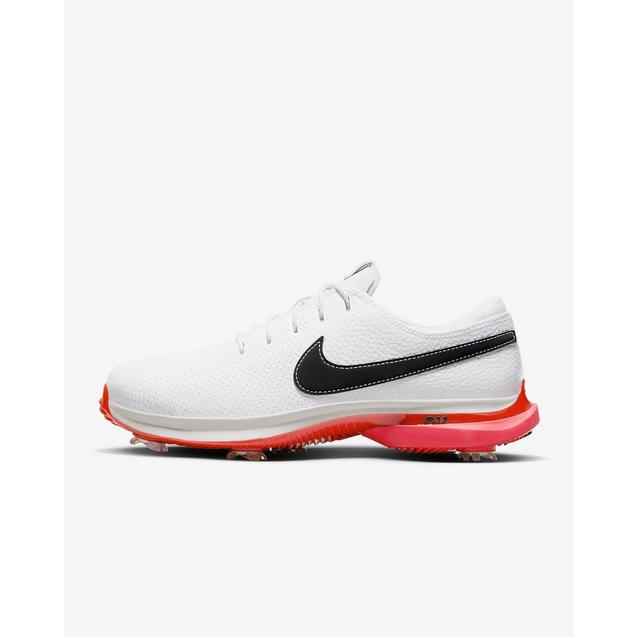 Men's Air Zoom Victory Tour 3 Spiked Golf Shoe- White/Red | NIKE | Golf ...