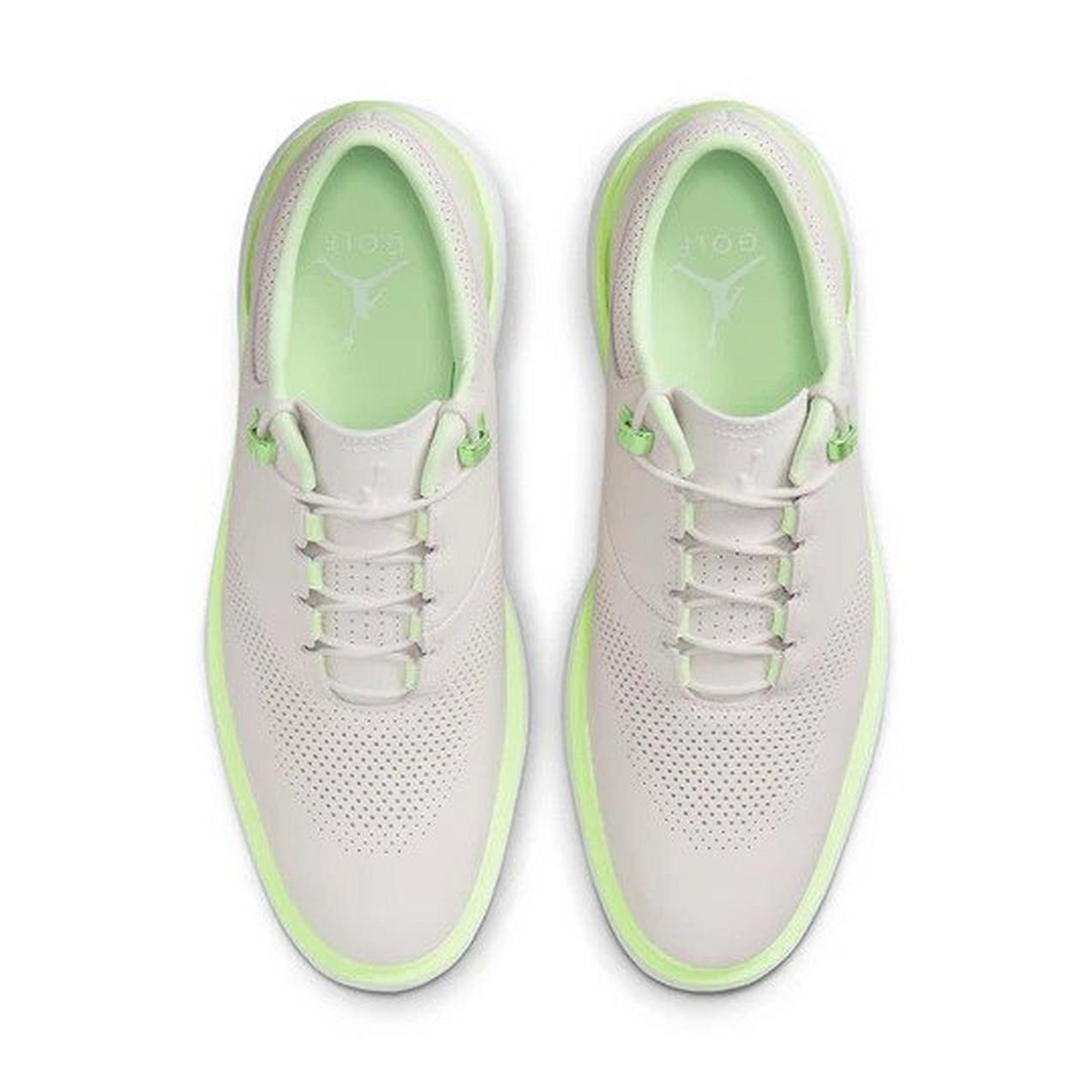 Jordan ADG 4 Spikeless Golf Shoe- White/Lime