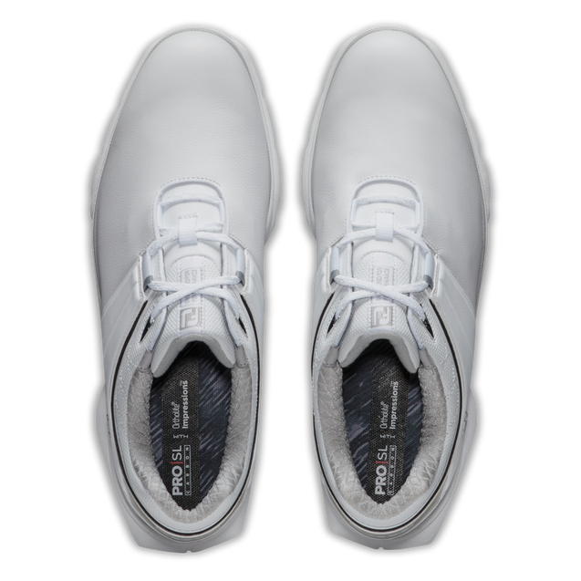 Men s Pro SL Carbon Spikeless Golf Shoe White FOOTJOY Golf Shoes Men s Golf Town Limited