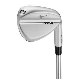 T24 White Satin Wedge with Steel Shaft