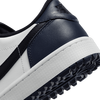 Chaussures Air Jordan 1 Low G sans crampons - Blanc/Marine