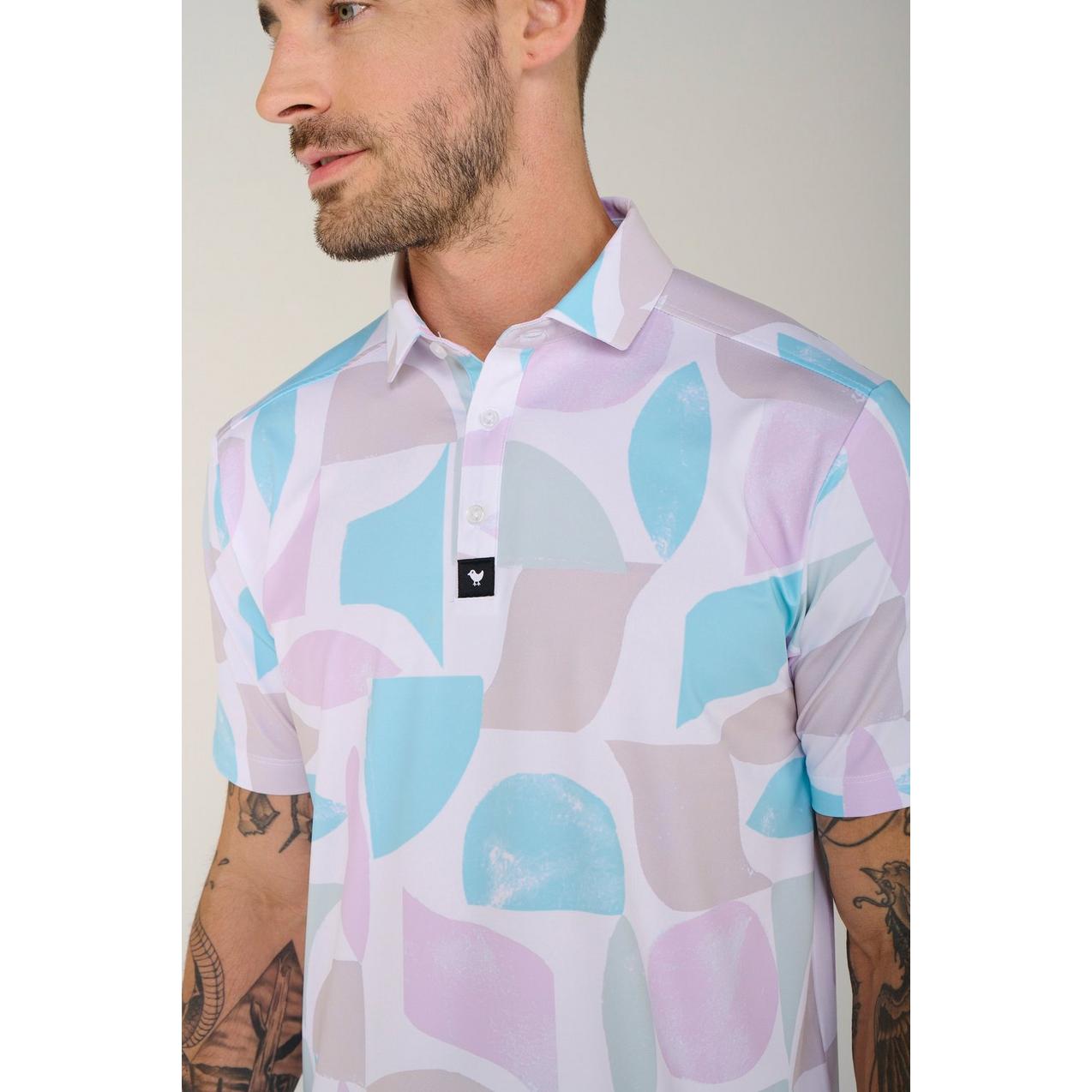 Men's Mid Century Mulligan Short Sleeve Polo