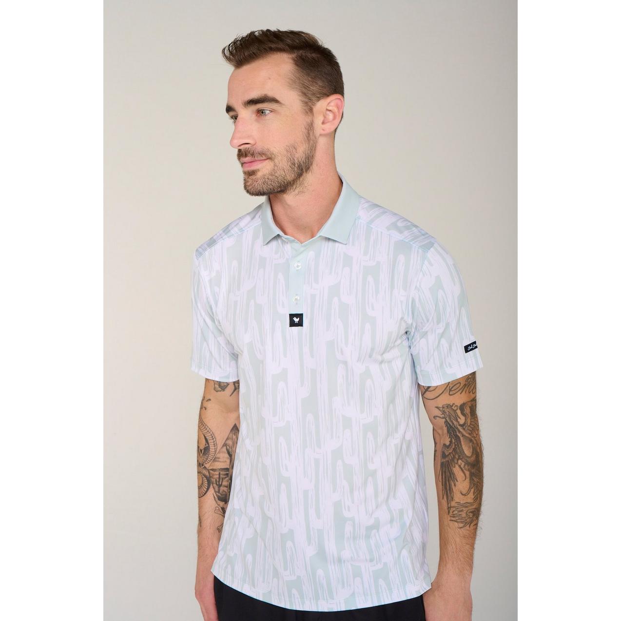 Men's Desert Roads Short Sleeve Polo