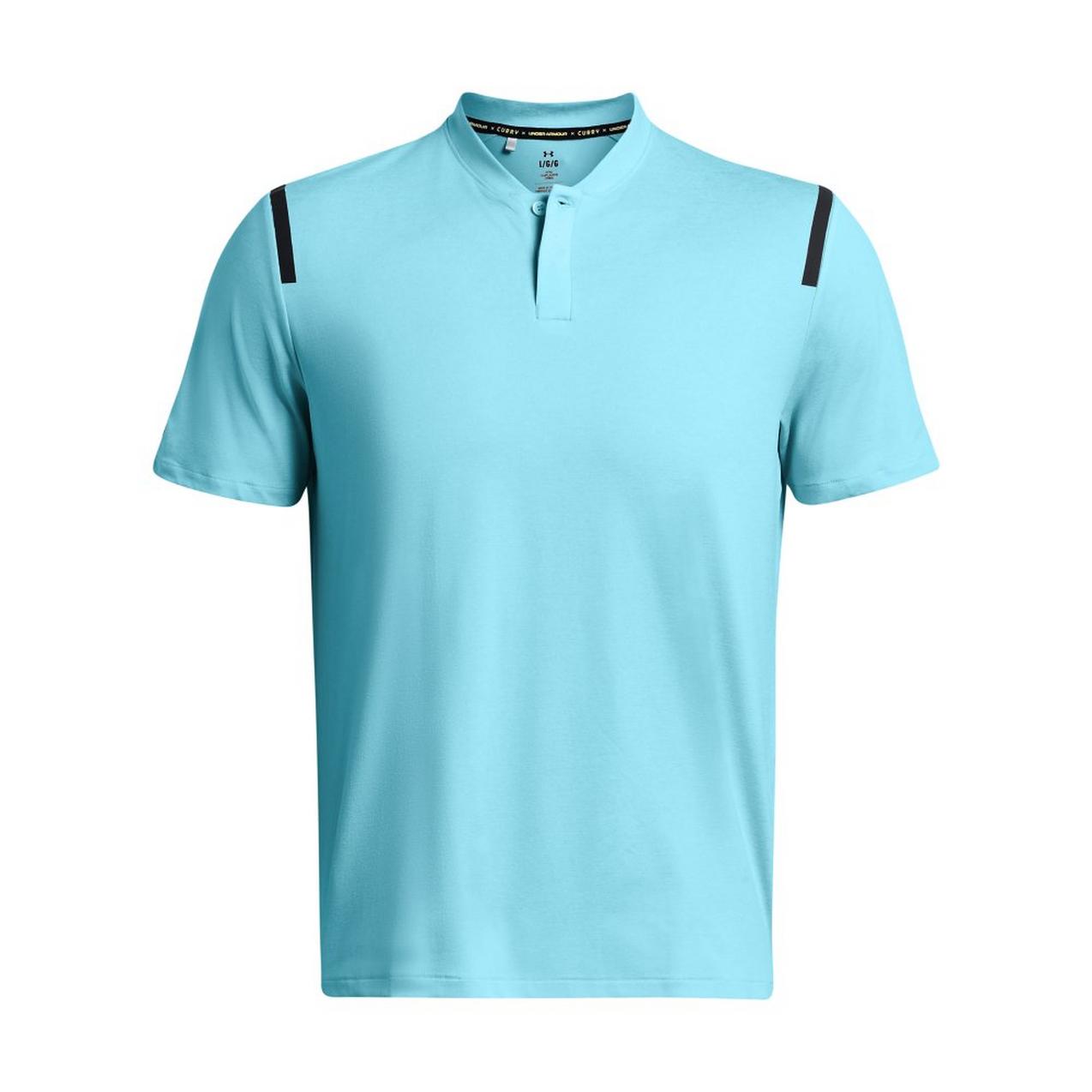 Men's Curry Splash Blade Short Sleeve Polo