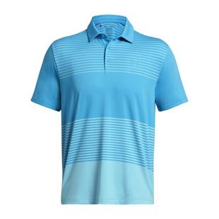 Polo Playoff 3.0 à rayures pour hommes UNDER ARMOUR