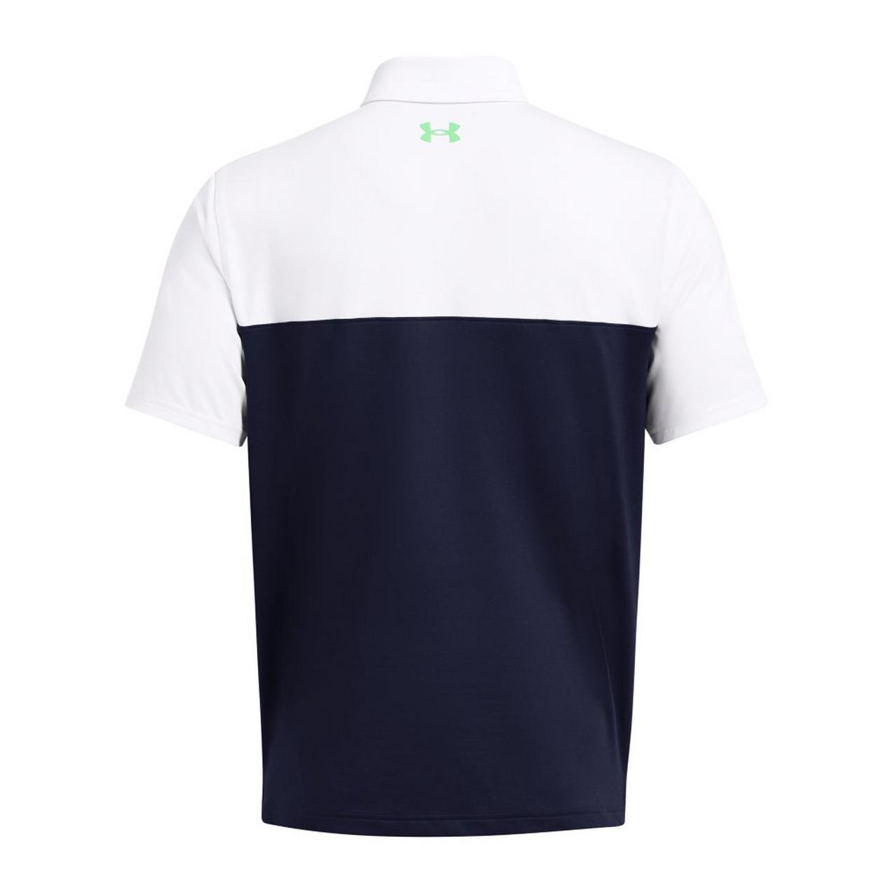 Men's T2G Colour Block Short Sleeve Polo